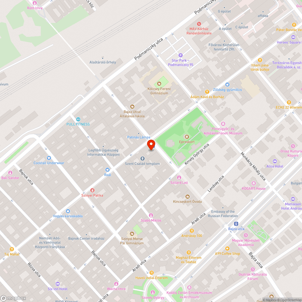 Elforgatott közlekedési lámpa bejelentés helye