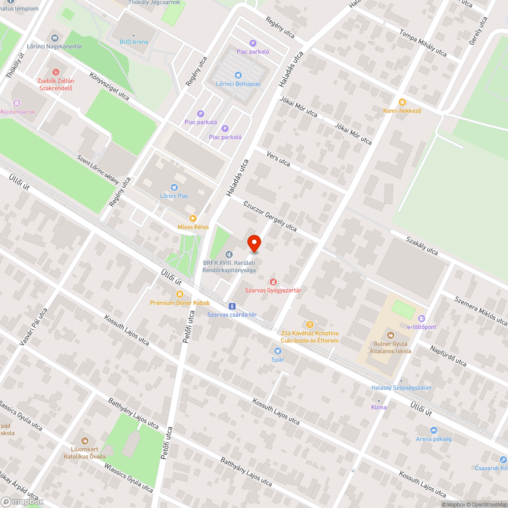 Túl csorduló szemetesek bejelentés helye