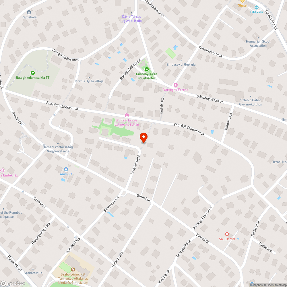 Sötét lépcső bejelentés helye