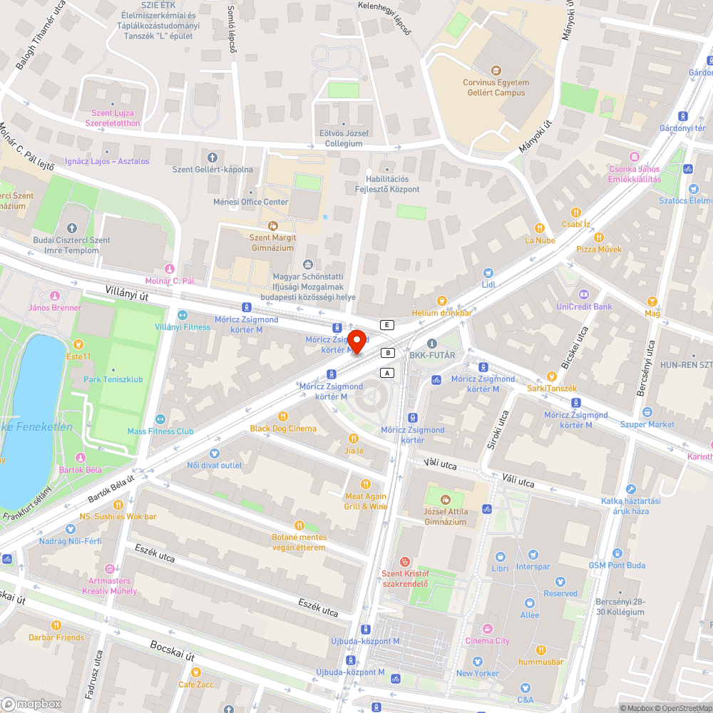 Összefirkált utasbeálló bejelentés helye