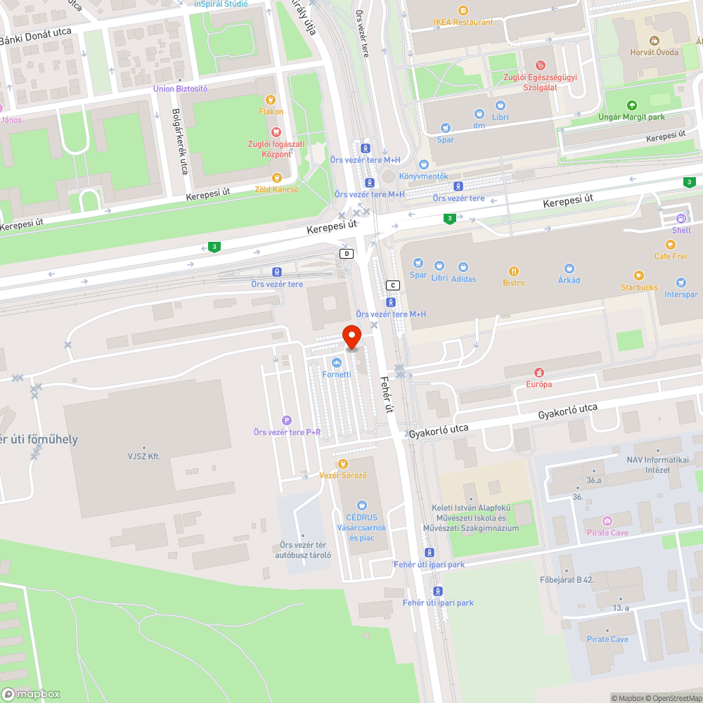 Rozsdás ülés bejelentés helye