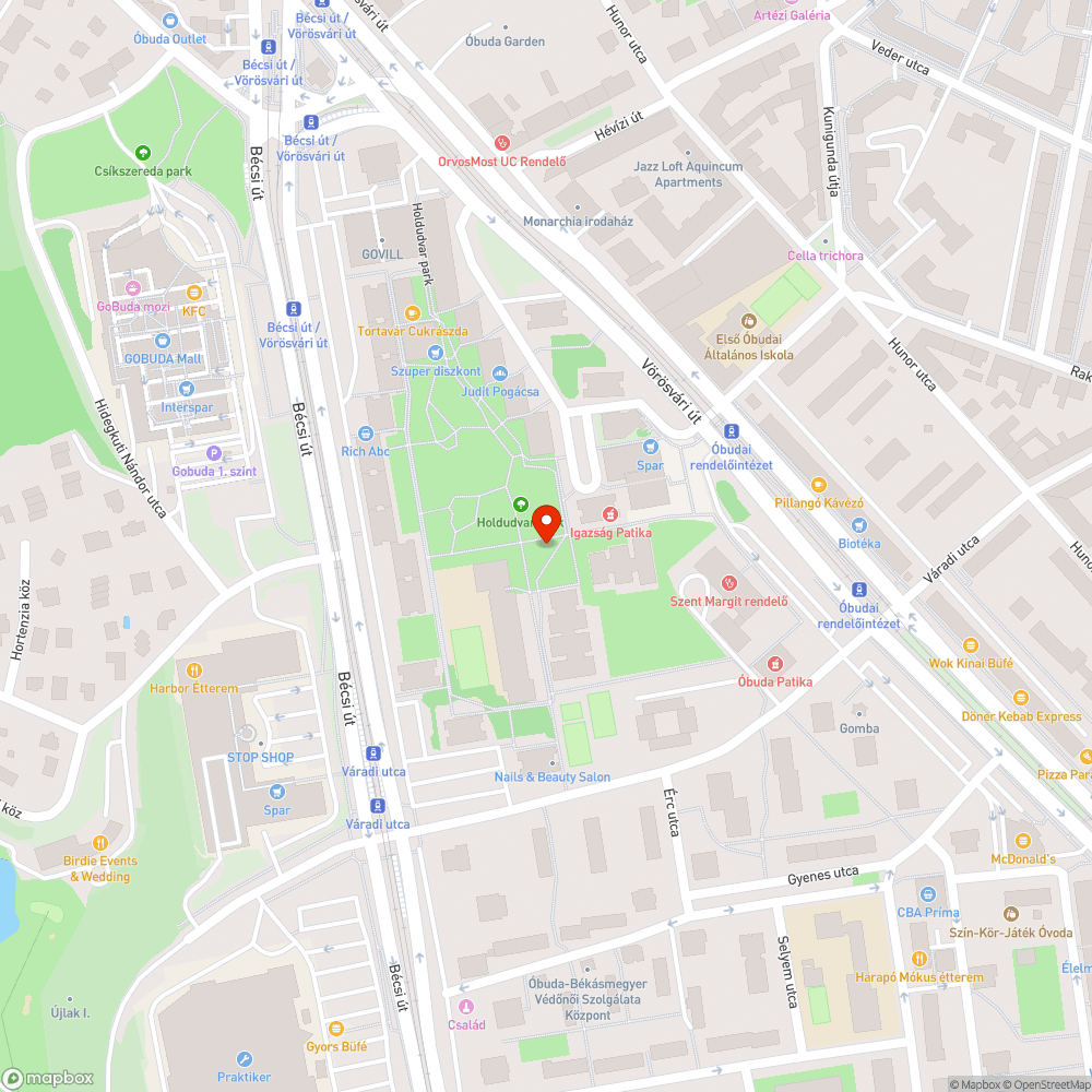 Murvás járda probléma bejelentés helye