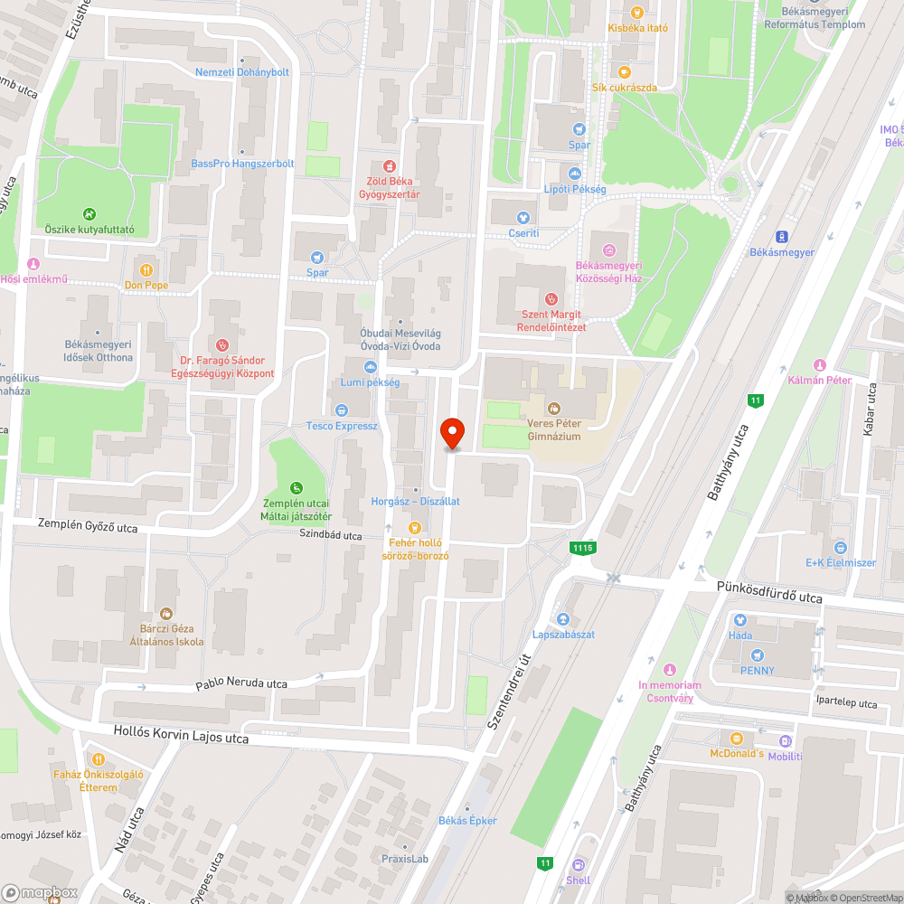 Elhagyott Daewoo bejelentés helye