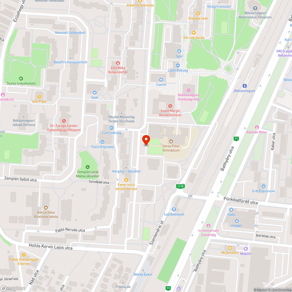 Elhagyott Nissan bejelentés helye