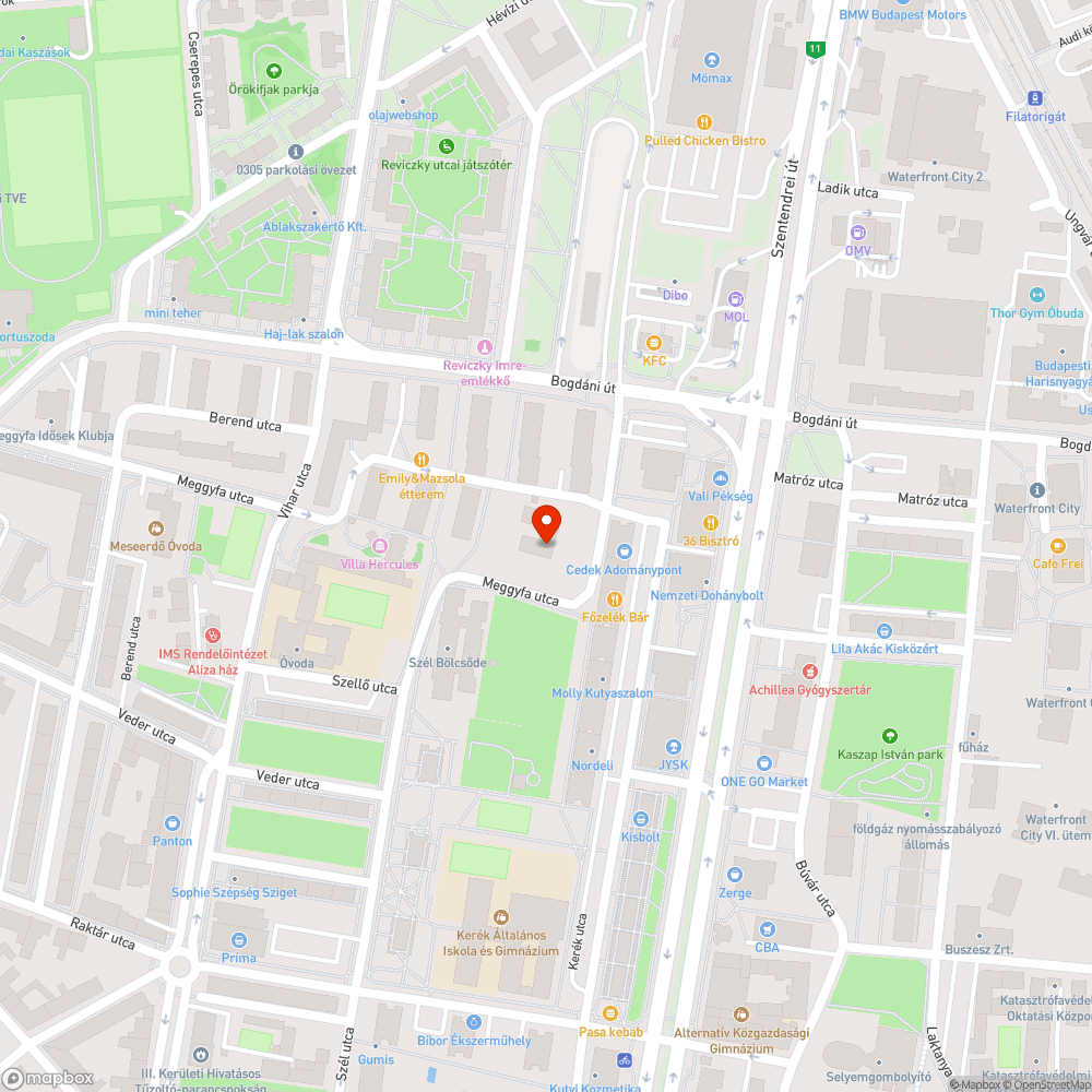 Letört ág bejelentés helye