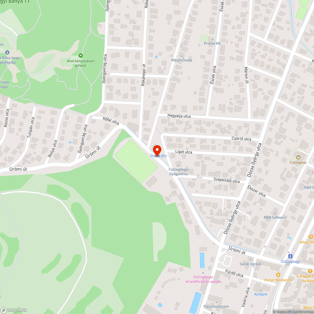 Nem megfelelő víznyelő bejelentés helye