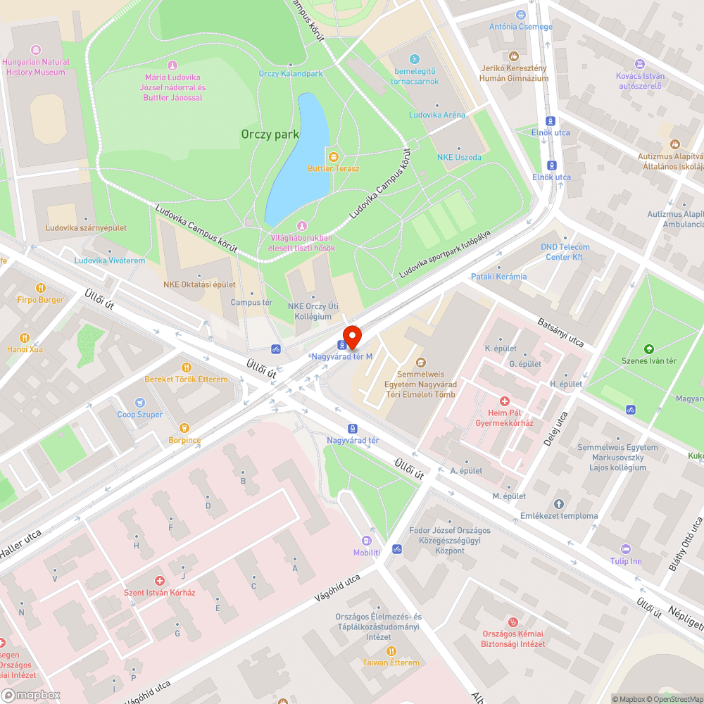 Több zsák szemét szétszórva a Nagyvárad téren bejelentés helye