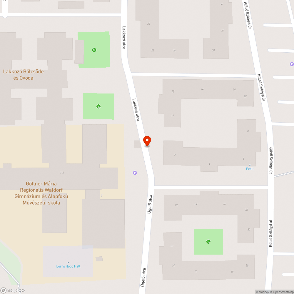 Víznyelő, be fog szakadni bejelentés helye