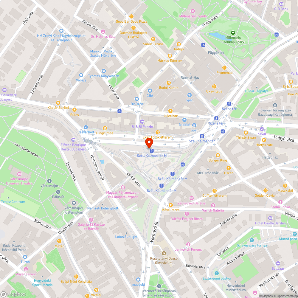 Leszakadt a pad a Moszkva téren bejelentés helye