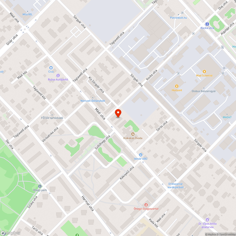 Sártenger az óvoda előtt bejelentés helye