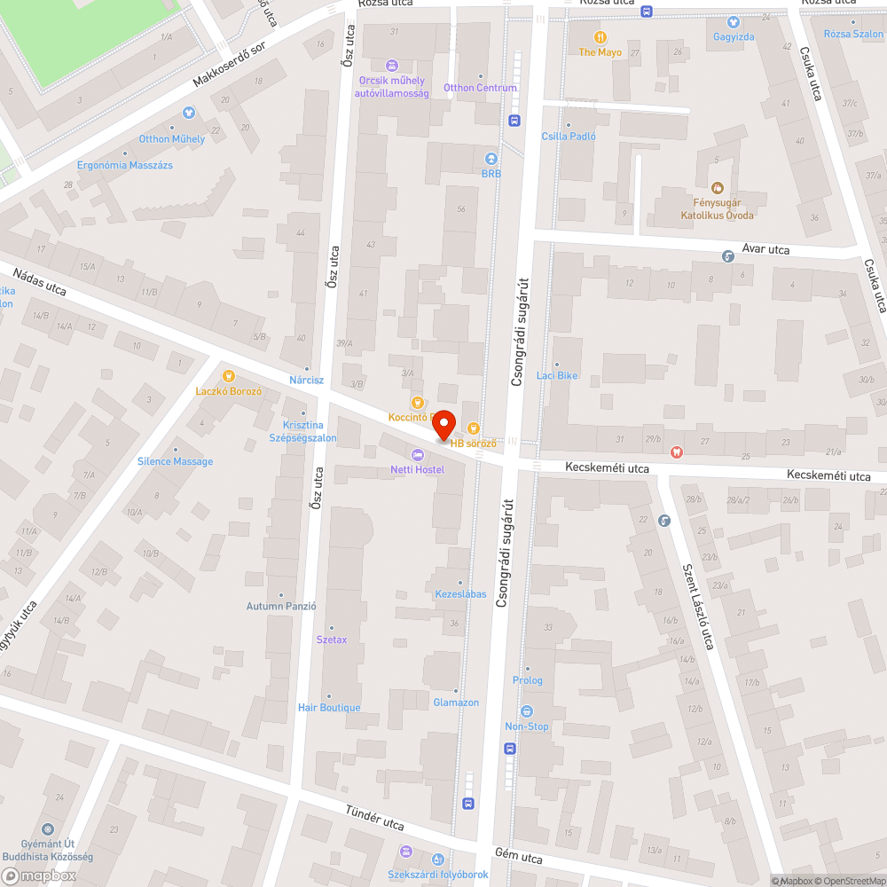 Eldugult lefolyó bejelentés helye