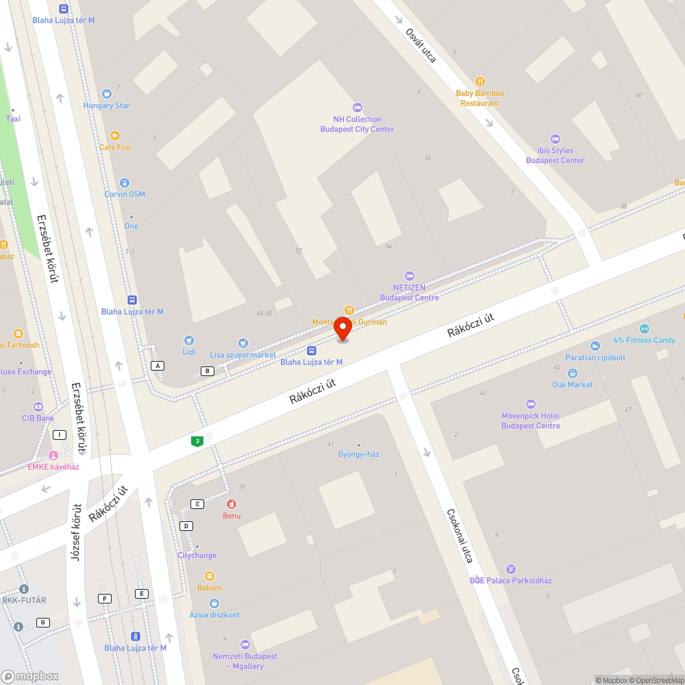 Törött szélű aknafedél bejelentés helye