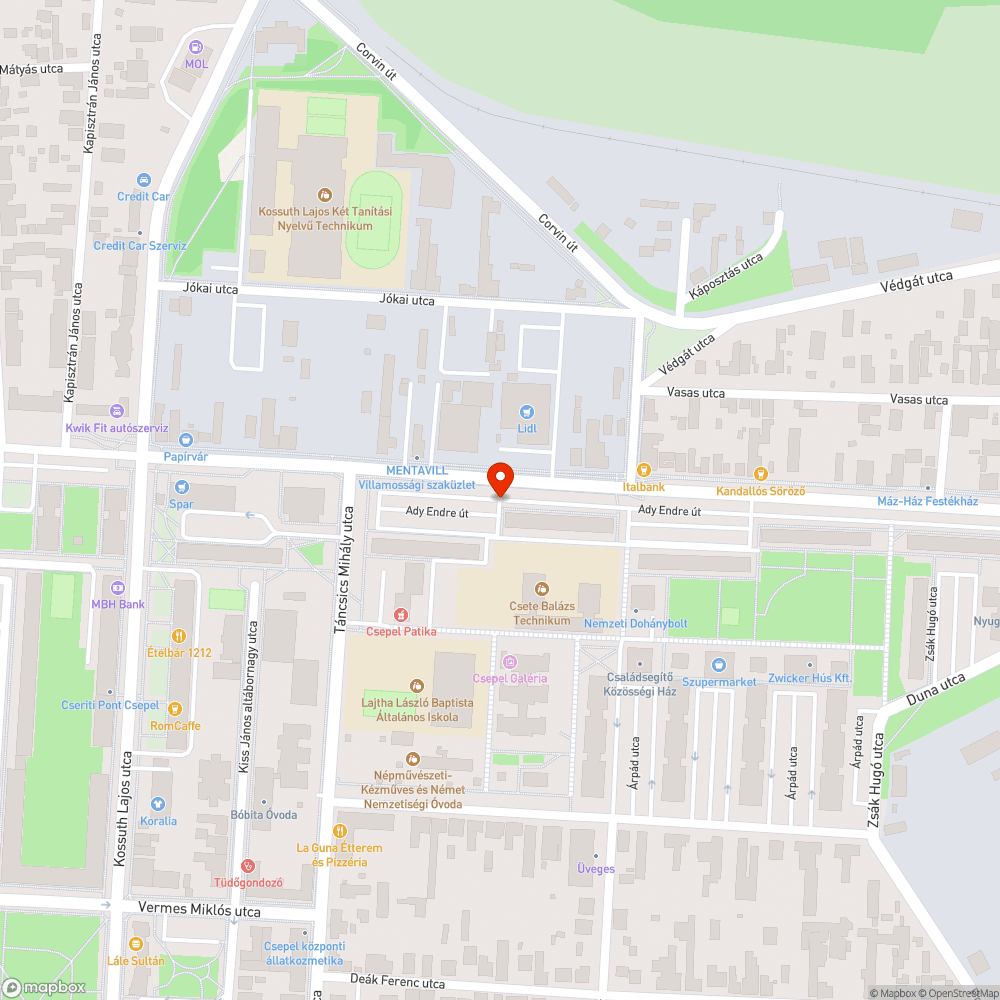 Óriási vízgyűjtő gödör bejelentés helye