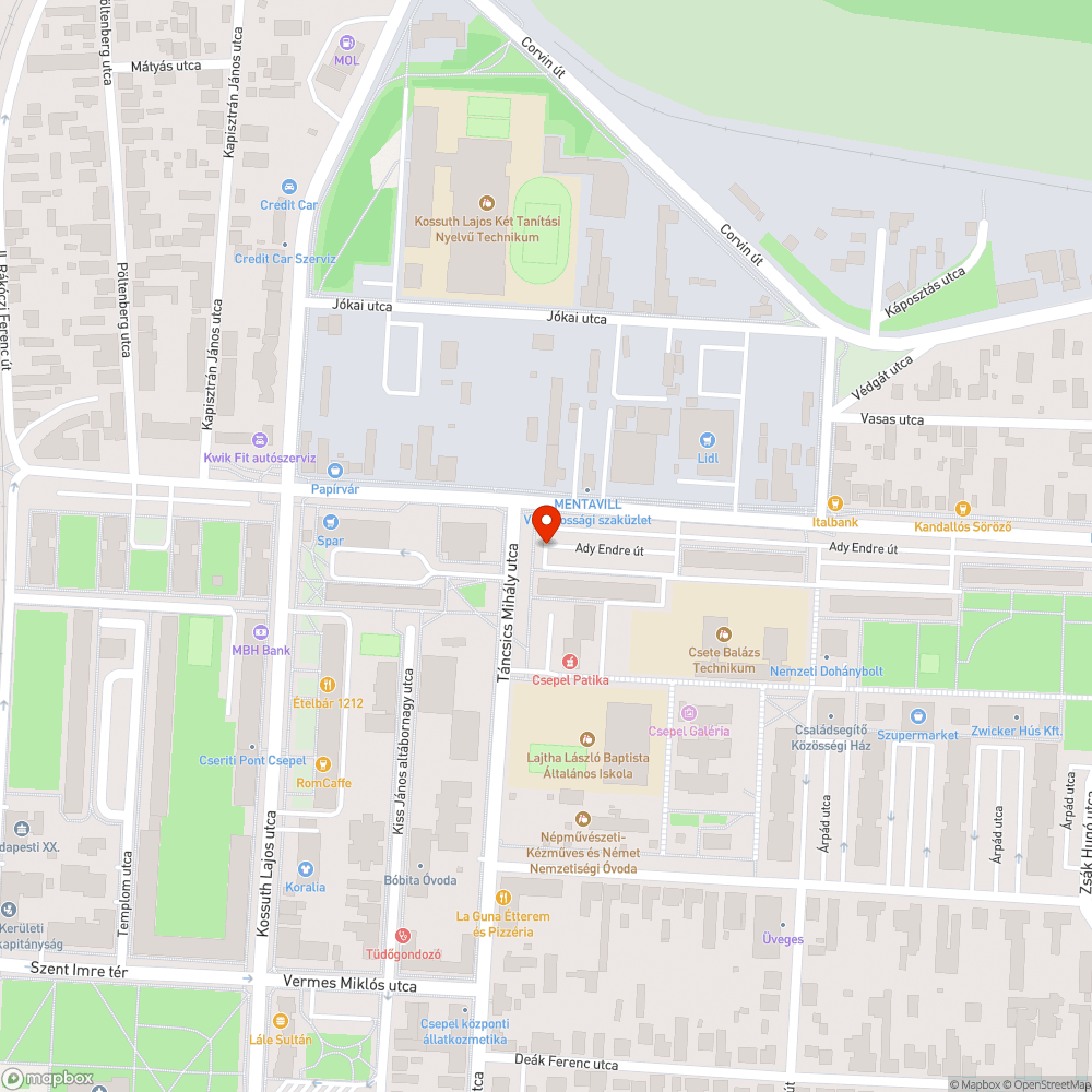 Elhagyott jármű foglalja a parkolóhelyet bejelentés helye