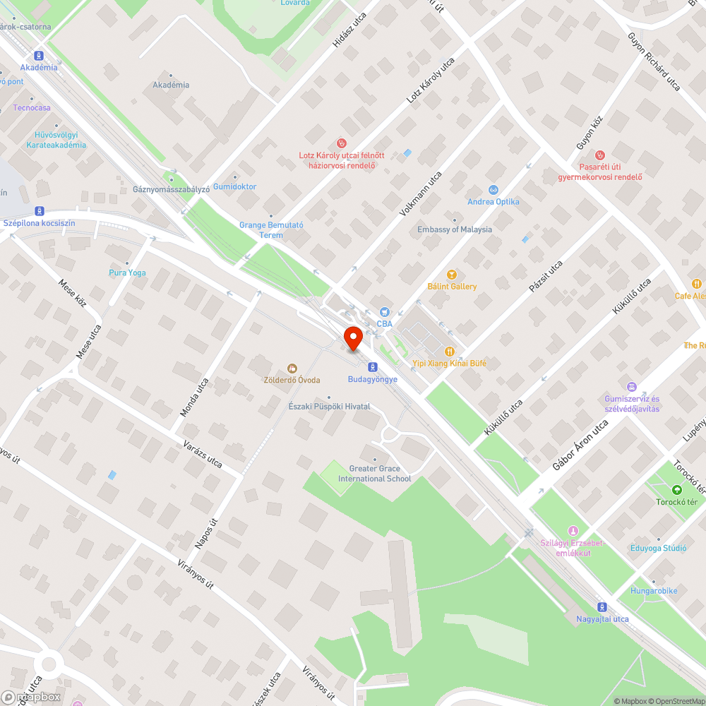 Hibás FUTÁR-kijelző bejelentés helye