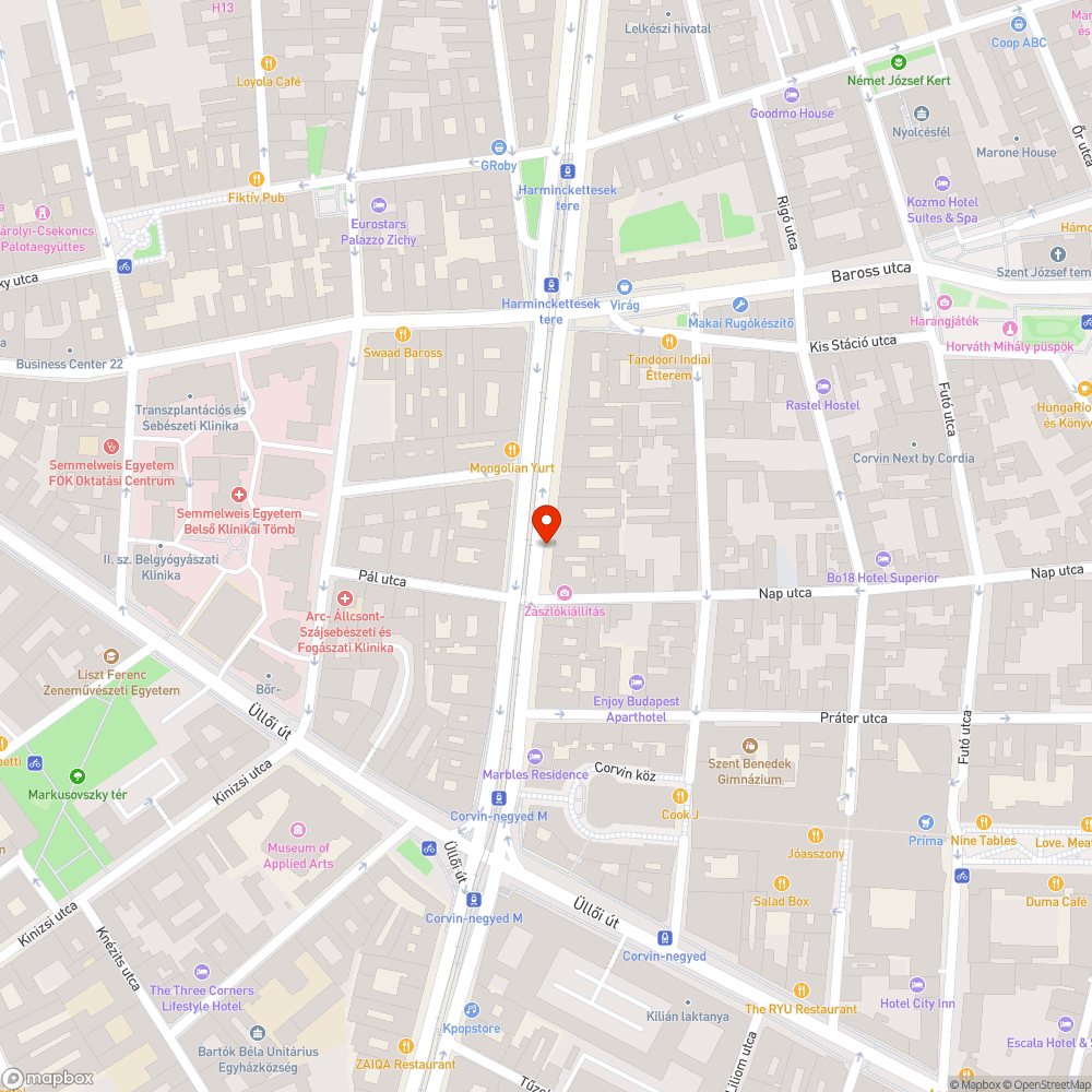 Szemét bejelentés helye