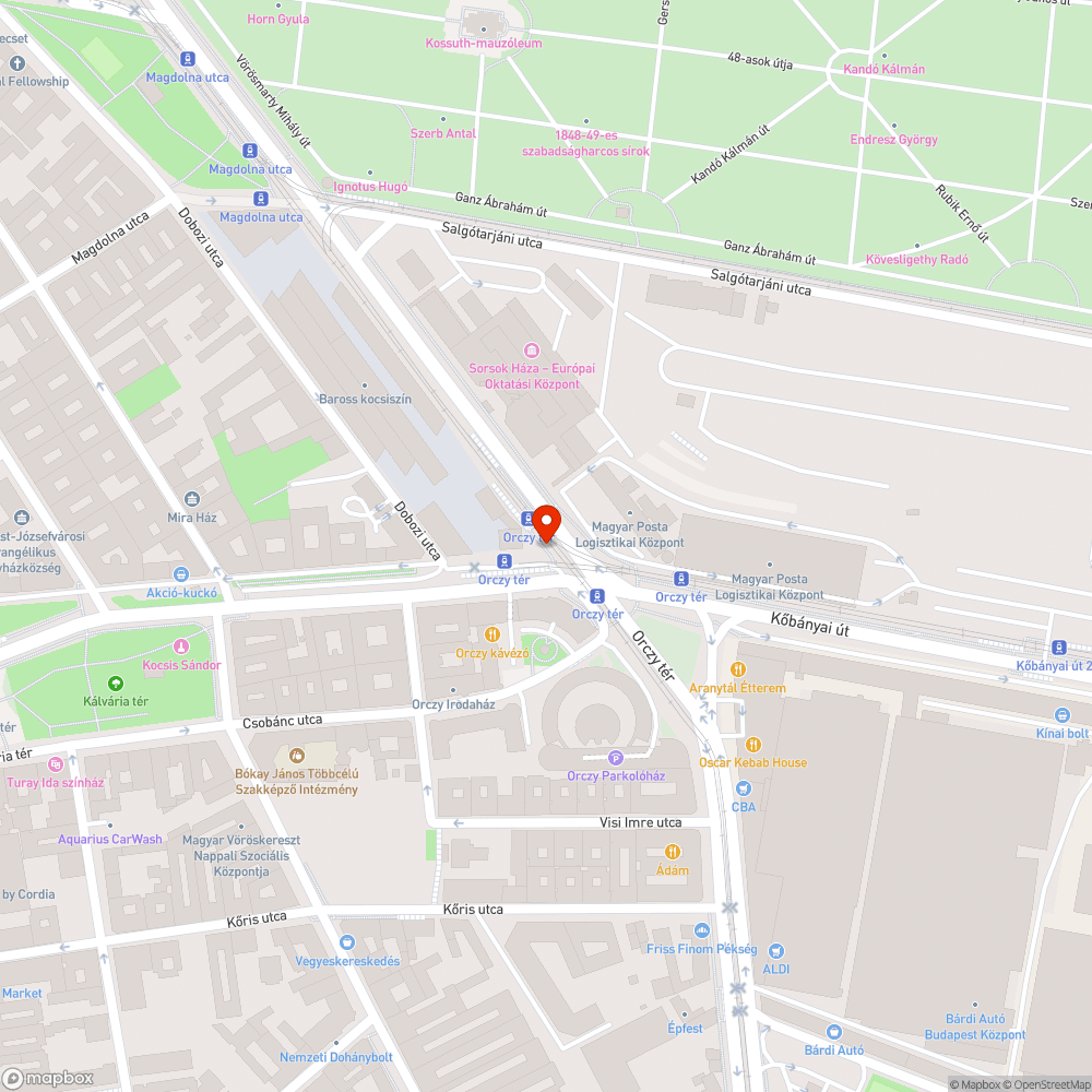 Nyitott villanypózna bejelentés helye