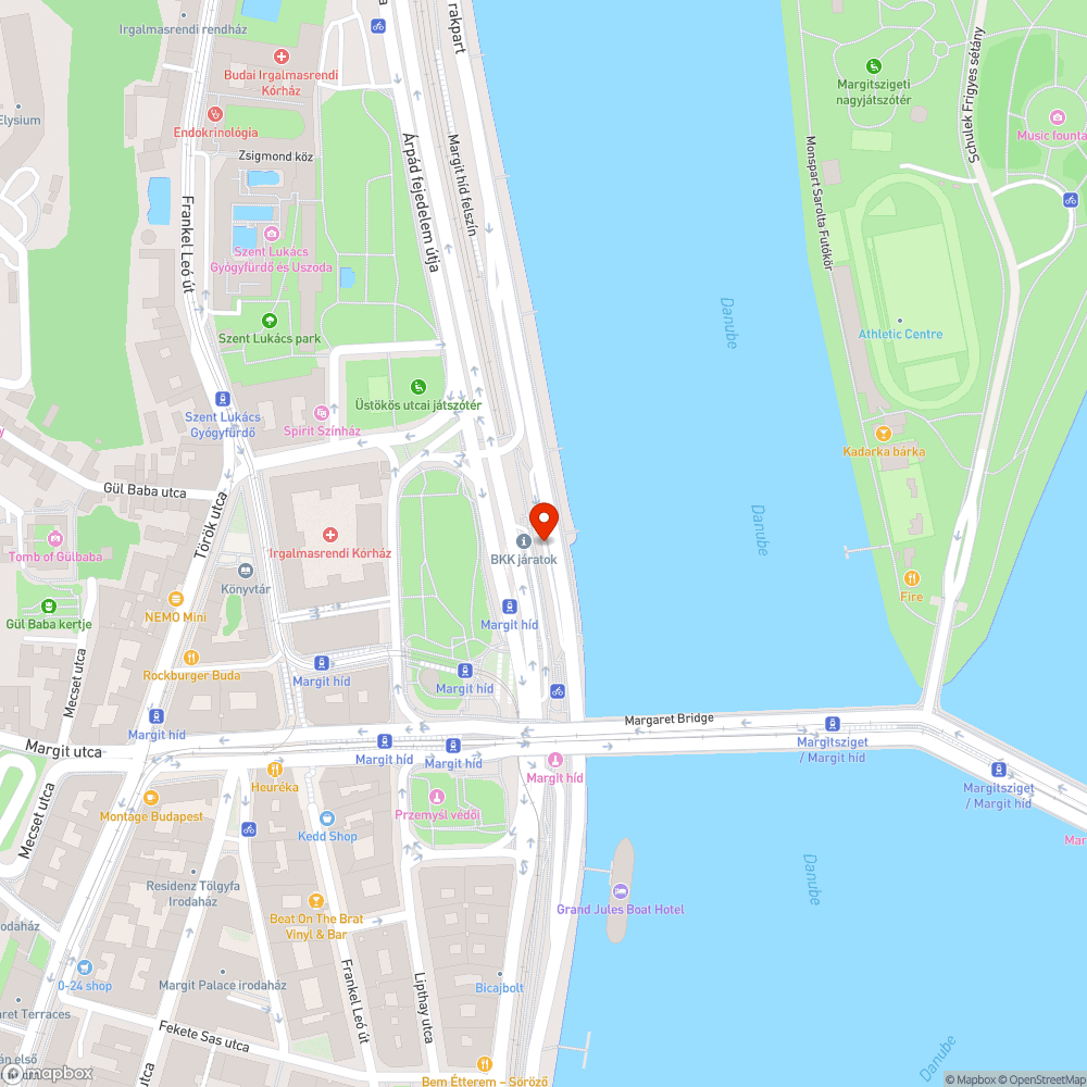 Margit híd H5 babakocsis ajtó jelzése bejelentés helye