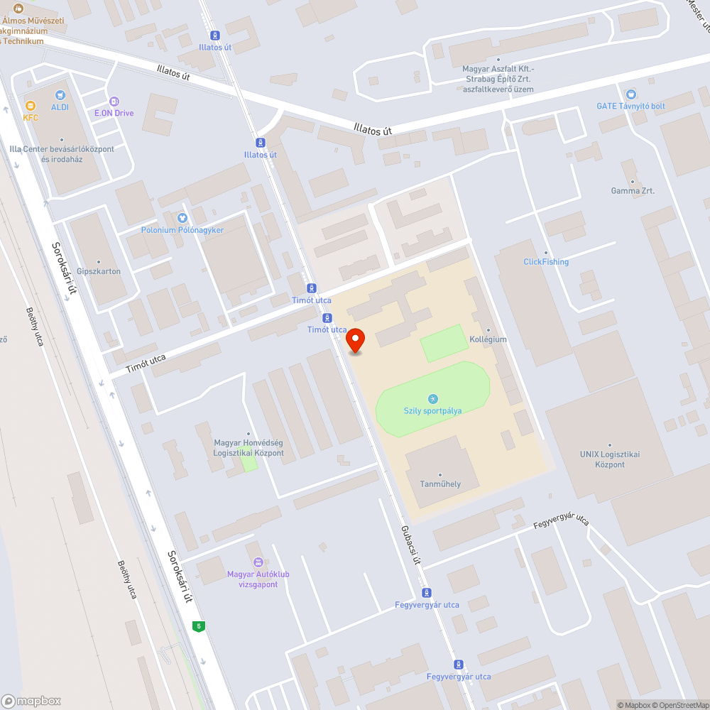 Törmelék és föld a padka mentén bejelentés helye