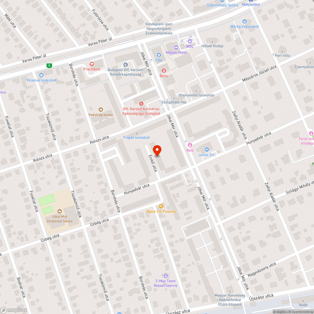 Forgalomból kivont Daewoo autó bejelentés helye