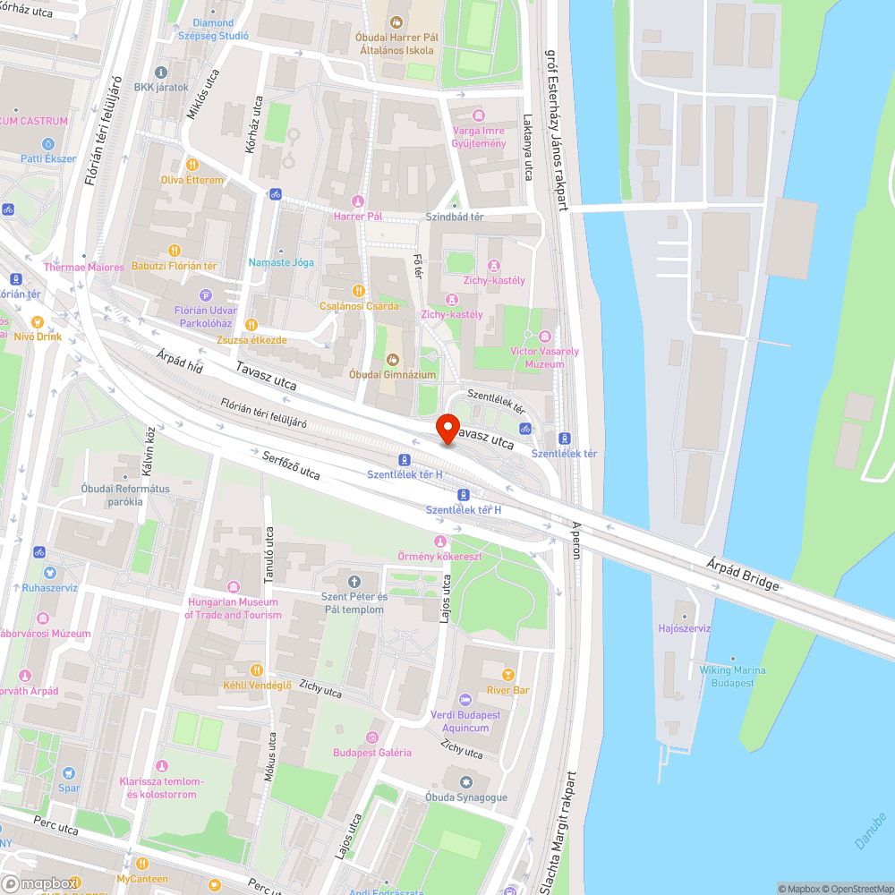 Kiégett lámpák a hídon bejelentés helye