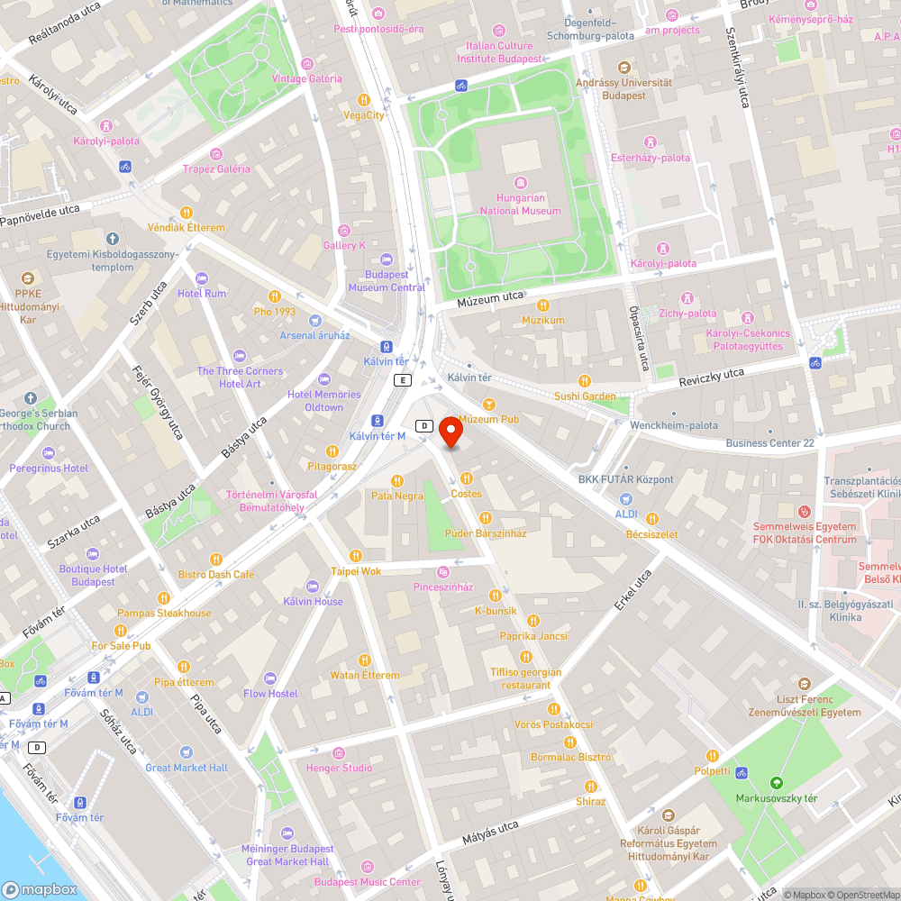 Kidőlt elektromos elosztó bejelentés helye