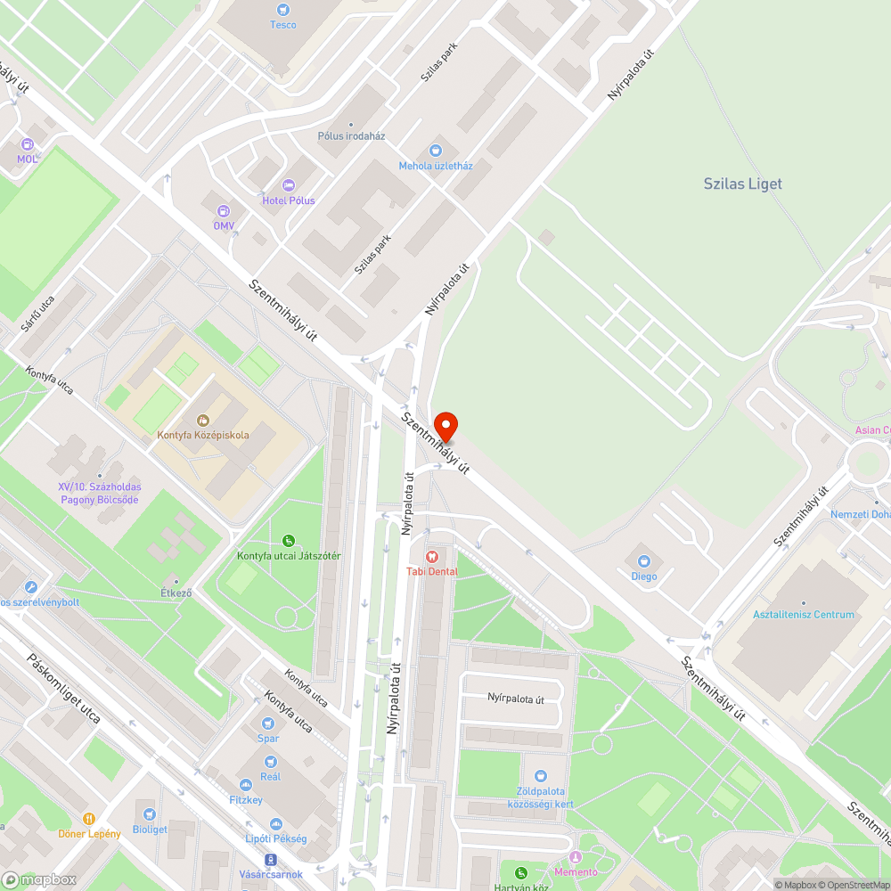 Gumi bejelentés helye