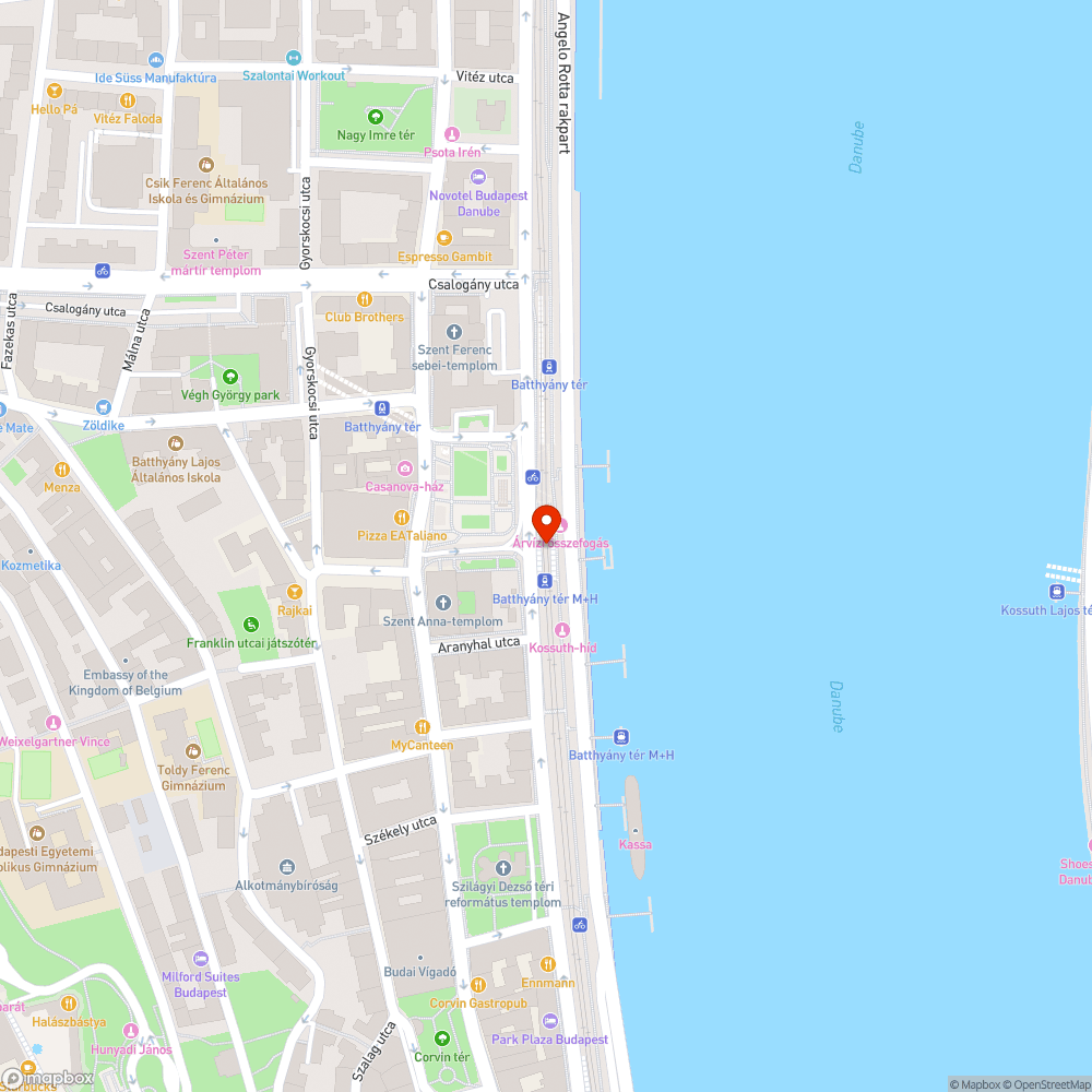 Batthyány tér, közegészségügyi probléma bejelentés helye