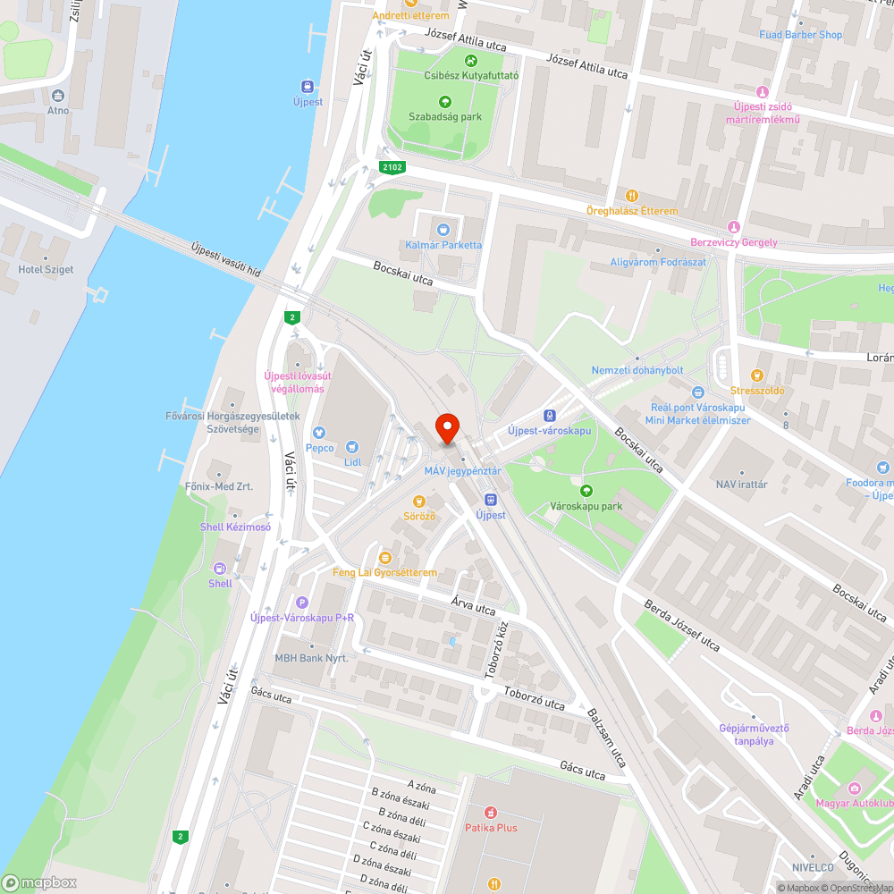 Lelógó kábelek a metrókijáratnál bejelentés helye