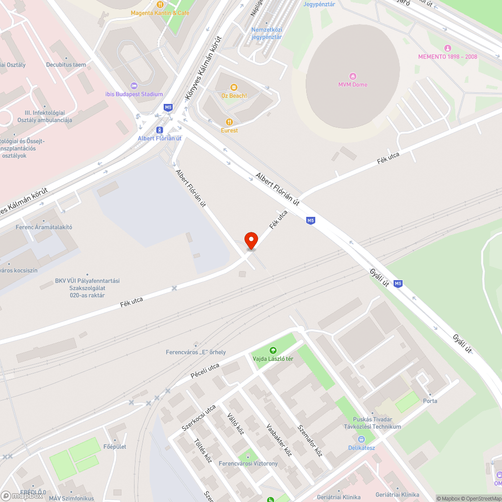 Lefújt kerékpárral/smkp-val behajtani tilos bejelentés helye