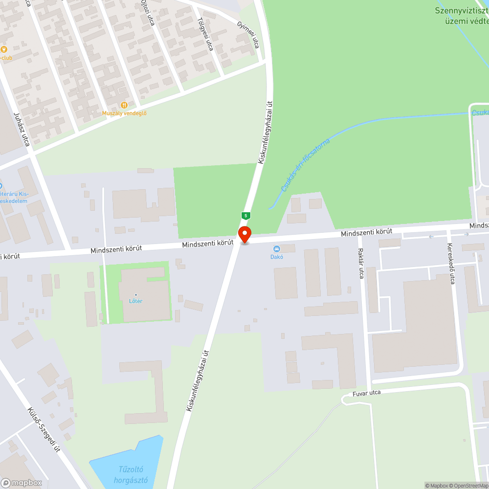 kitaposott patka bejelentés helye