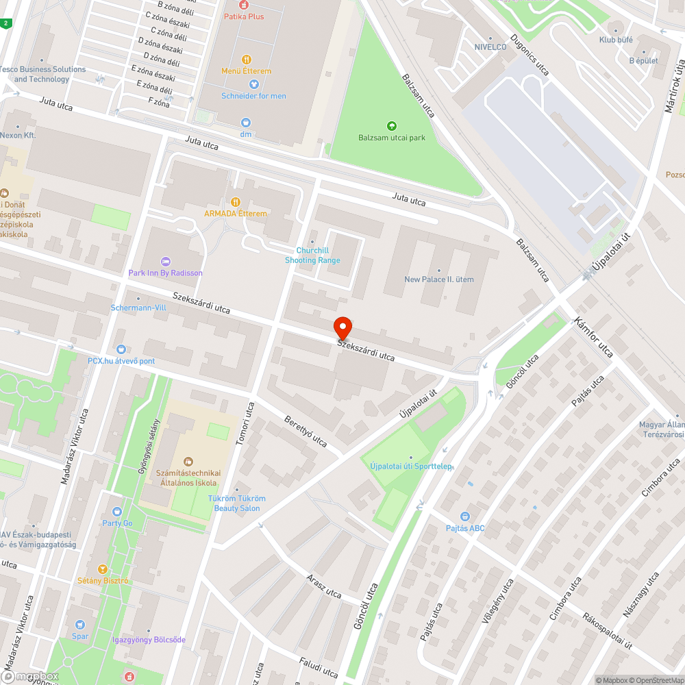 Nincs közvilágítás a Szekszárdi utcában bejelentés helye