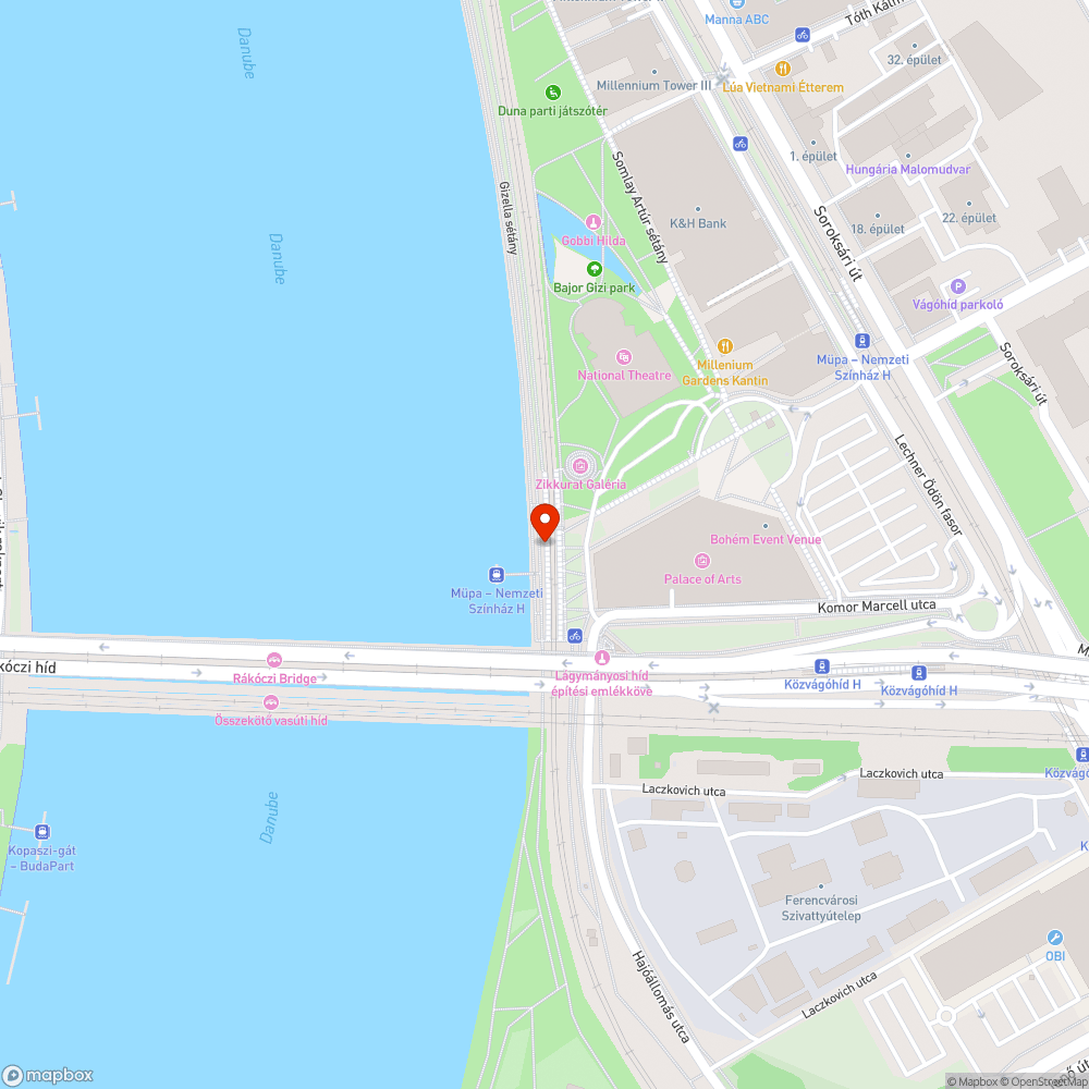 MÜPA HÉV megálló szemeteszsákok bejelentés helye