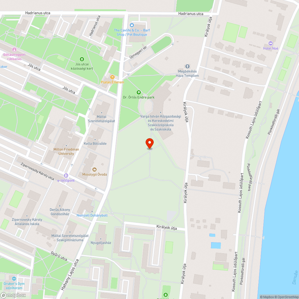 Autóforgalom a sétányon bejelentés helye