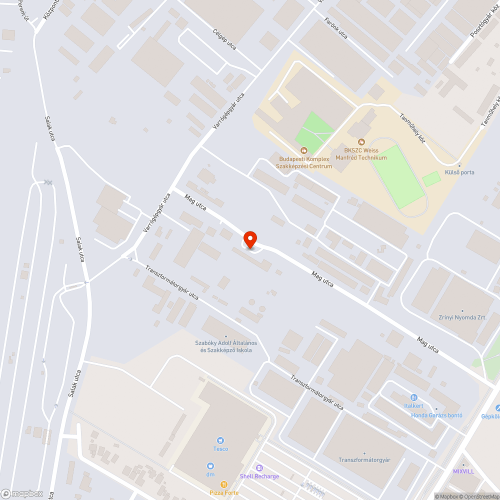 Csatornafedél körül hiányzó aszfalt bejelentés helye