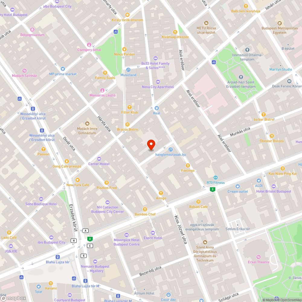 Siralmas városkép bejelentés helye