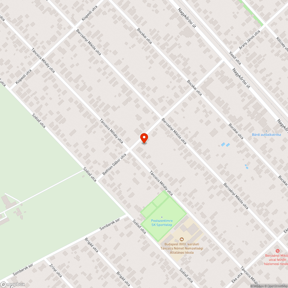 Hatalmas kátyú bejelentés helye