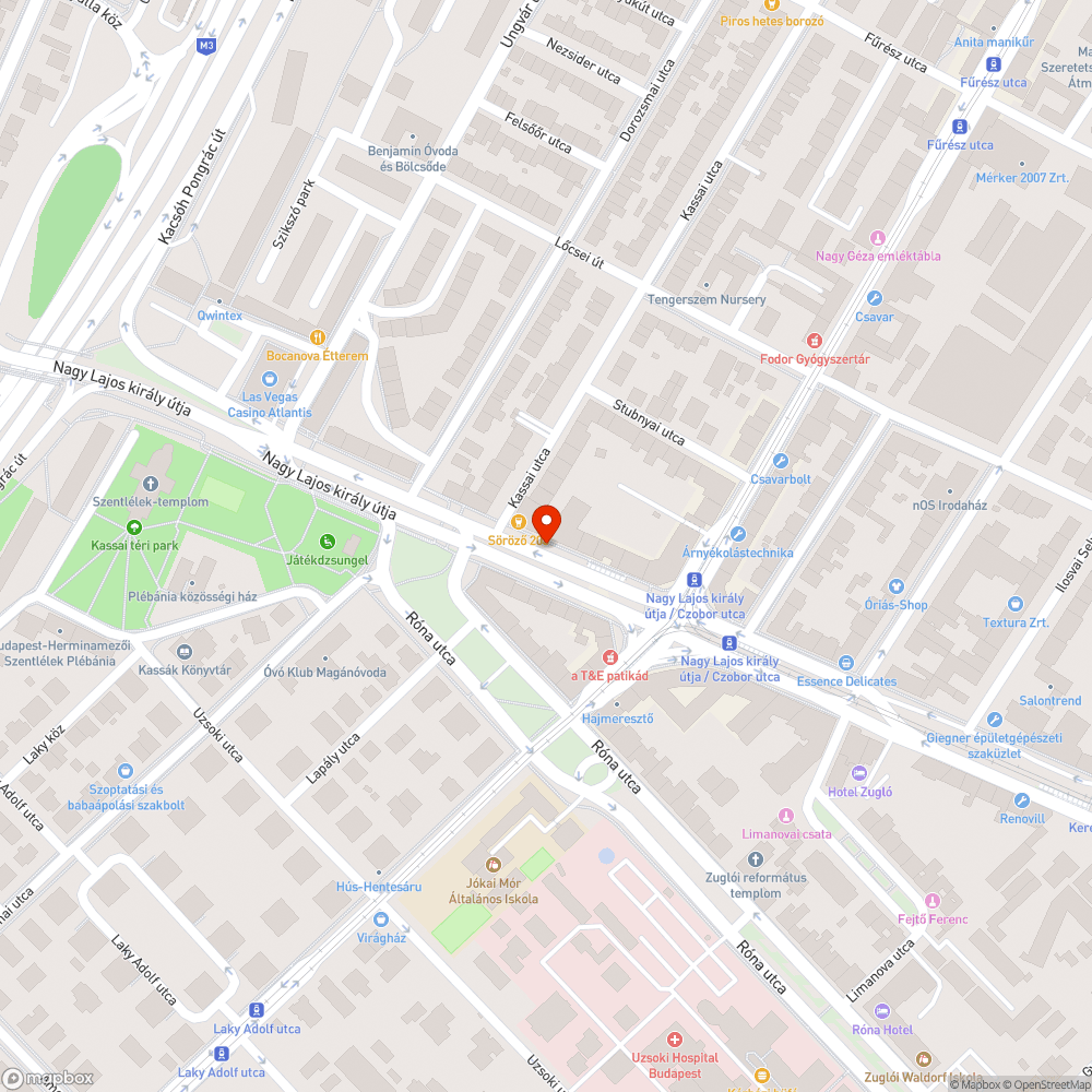 Több zöldet bejelentés helye