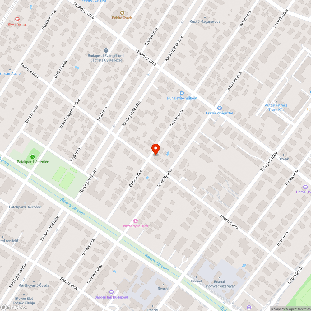 Szakadt, törött BMW bejelentés helye