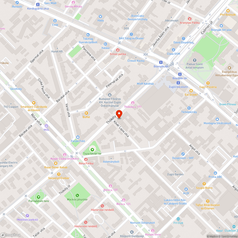 Botlásveszélyes fedlap bejelentés helye