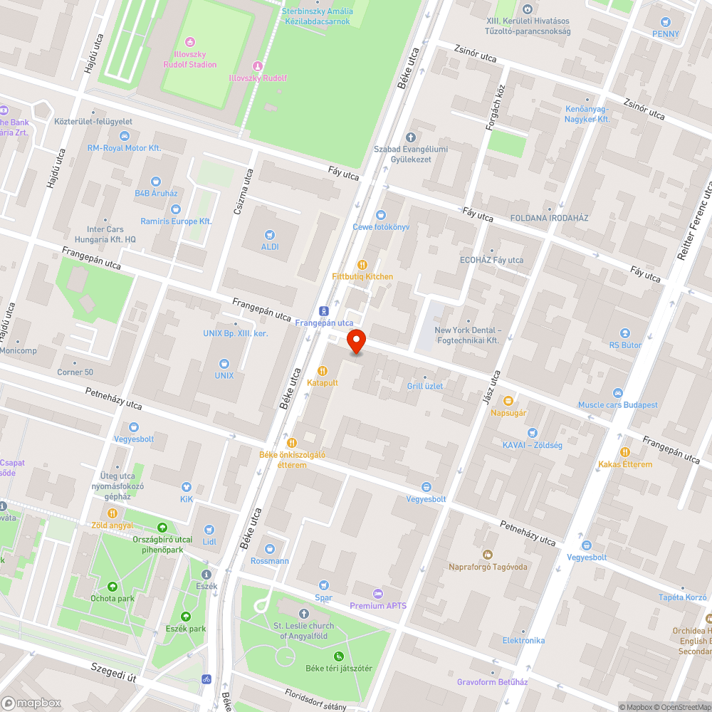 Tönkretett zöldfelületek bejelentés helye