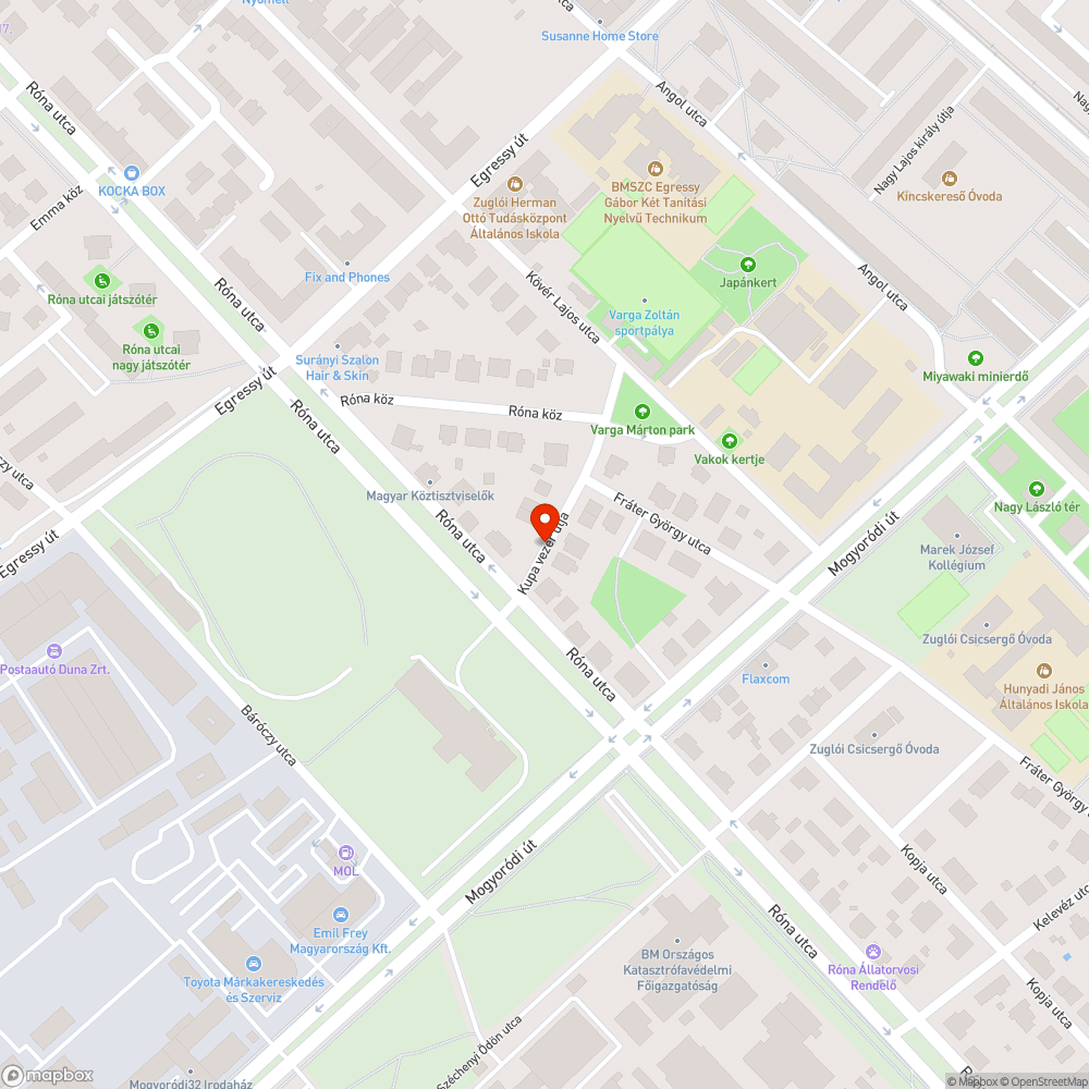 Veszélyes fa. bejelentés helye