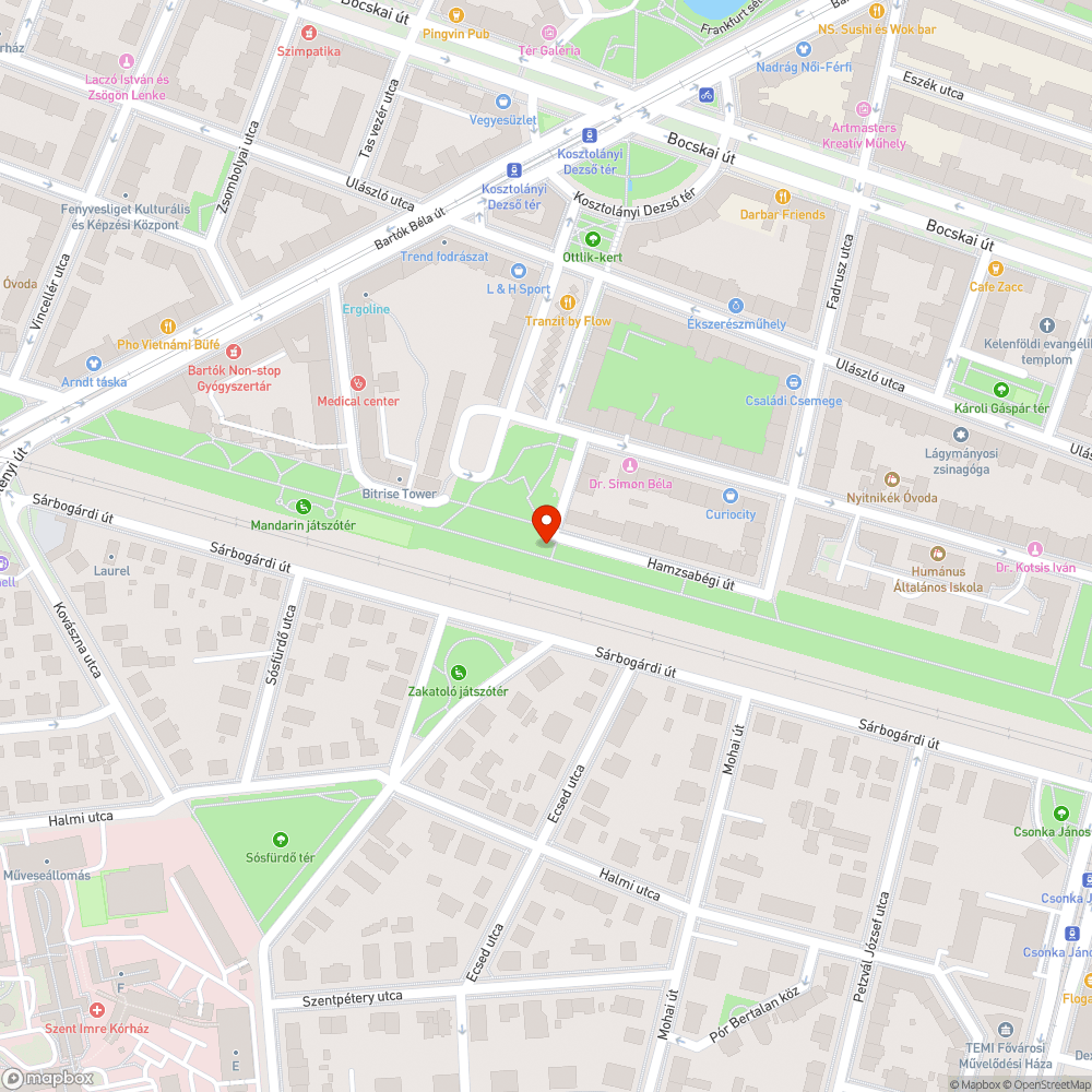 Otthagyott csatornafedél bejelentés helye