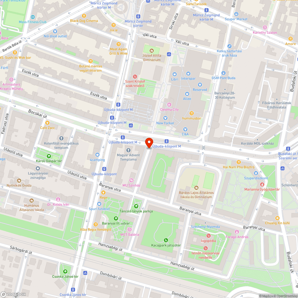 Alacsonyan lévő tábla bejelentés helye