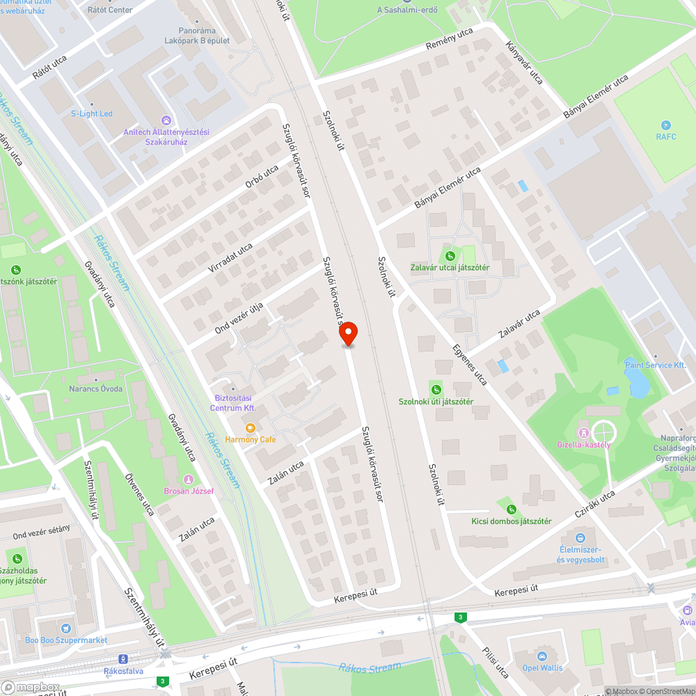 Abroncshegy a vasúti töltés oldalában bejelentés helye