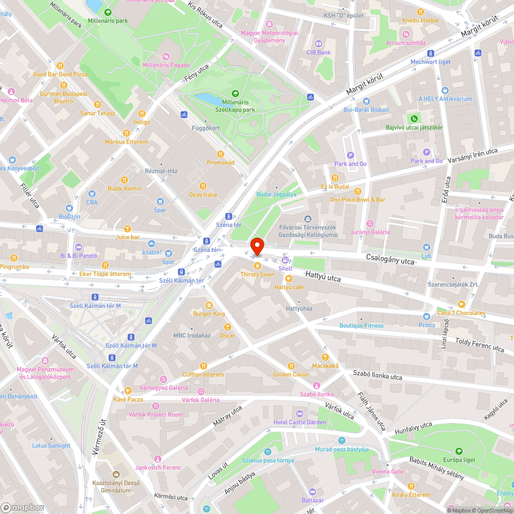 Kátyús út bejelentés helye