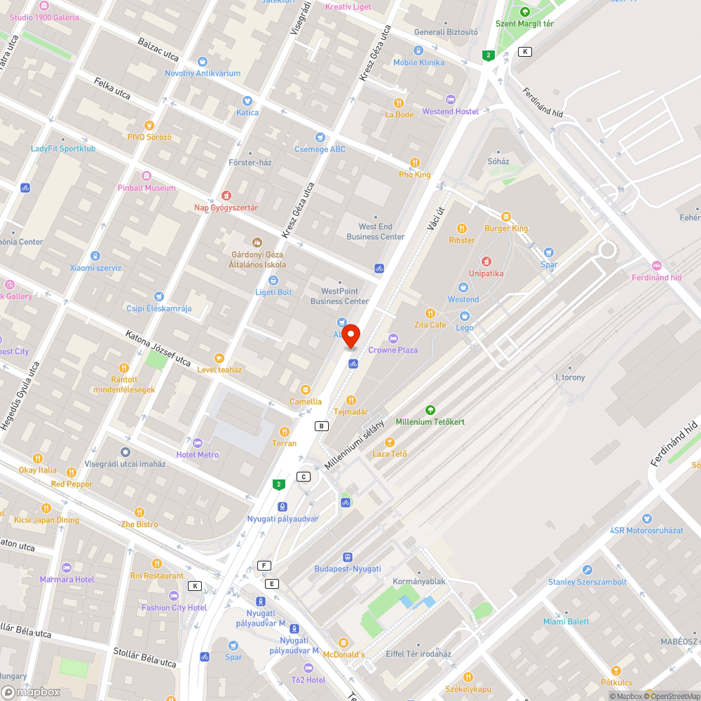 Tiszta falevél a biciklisáv bejelentés helye