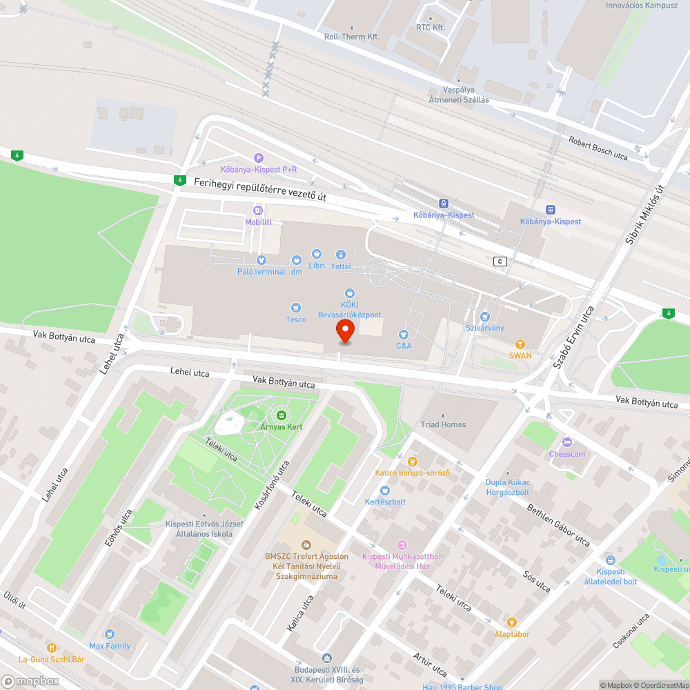 Nem működő lámpák bejelentés helye