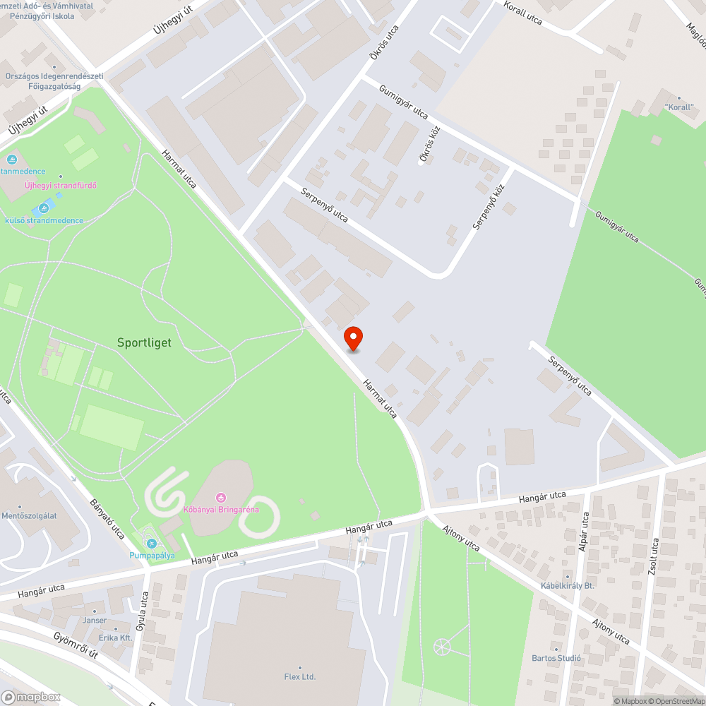 Elhagyott rendszám nélküli taxi bejelentés helye