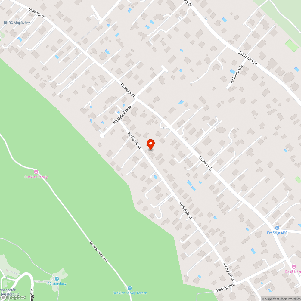 Úttest beszakadás bejelentés helye